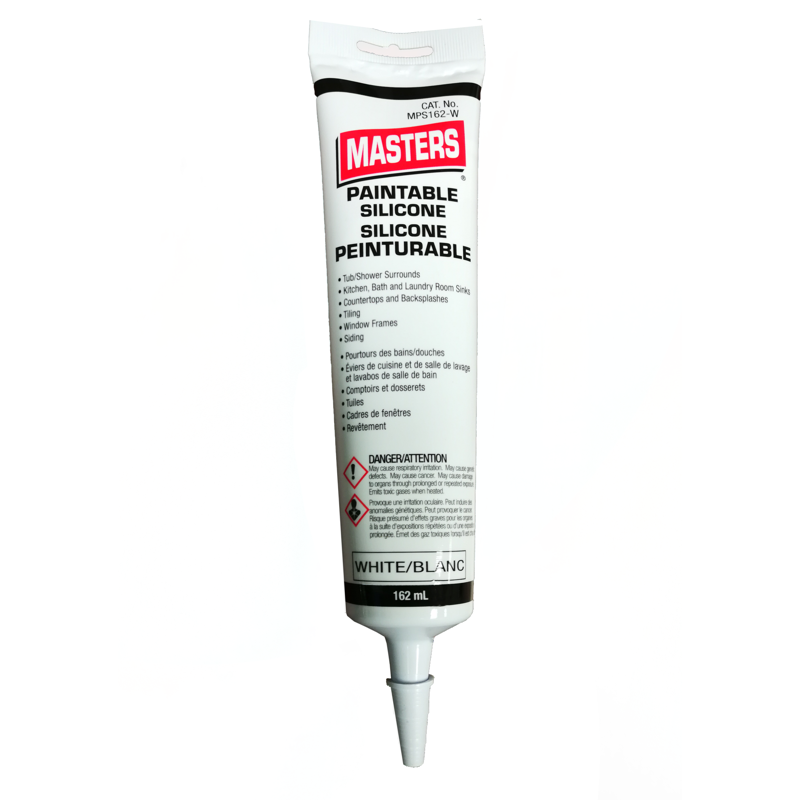 067001004512_H_001.png - Masters® 162 ml White Paintable Silicone Squeeze Tube