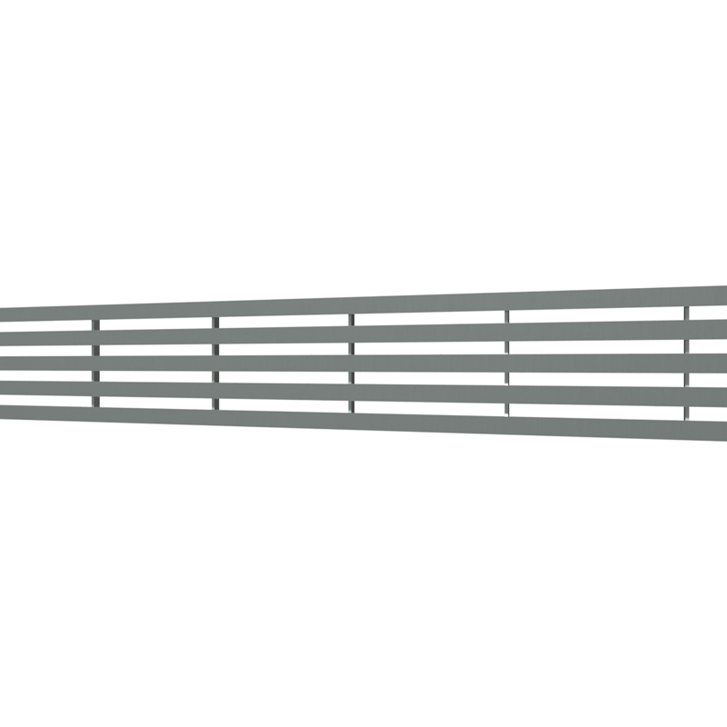 10_Linear_Covers_Lines_Brushed_Stainless_Steel_Small_H_001.png - QuickDrain Linear Drain 32 in. Lines Cover in Brushed Stainless Steel