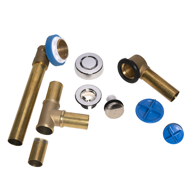 15_TrueBlueBrass6_C_001.jpg - Dearborn® True Blue® Brass Full Kit, Toe Touch Stopper, with Test Kit, Solder, Chrome