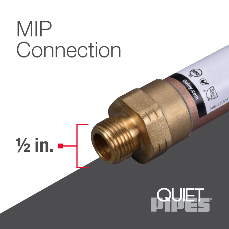 23_HammerArrestor_INFO_001_ConnectionTypeSize-26.jpg - Oatey® Quiet Pipes® A, 1/2 in. MIP