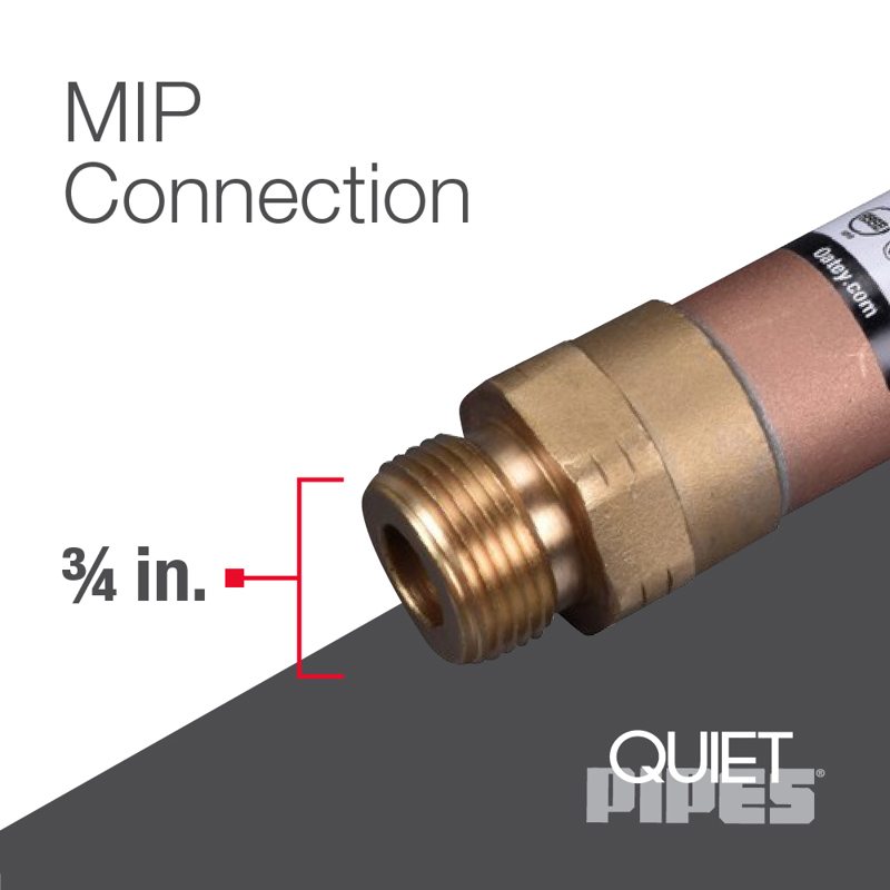 23_HammerArrestor_INFO_001_ConnectionTypeSize-28.jpg - Oatey® Quiet Pipes® B, 3/4 in. MIP