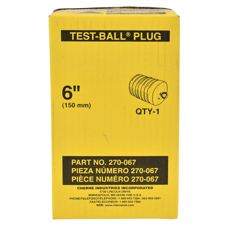 270-067_p.jpg - Cherne® 6 in. Test-Ball® Plug