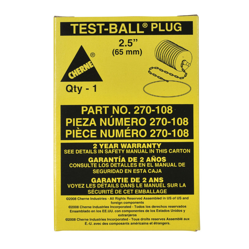 270-108_l.jpg - Cherne® 2-1/2 in. Test-Ball® Plug