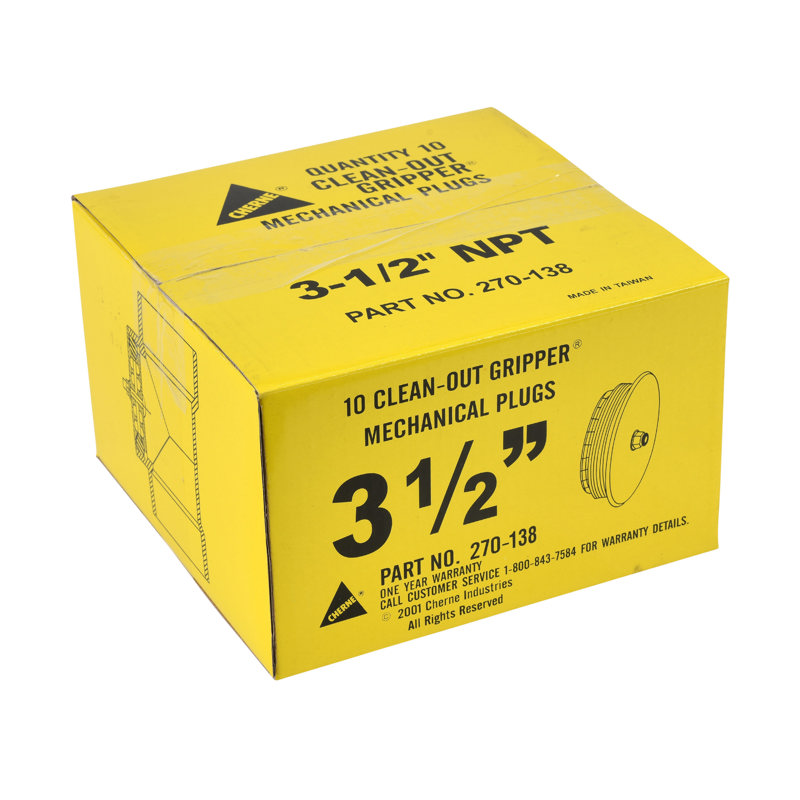 270-138_p.jpg - Cherne® 3-1/2" Clean-Out Gripper® Plug