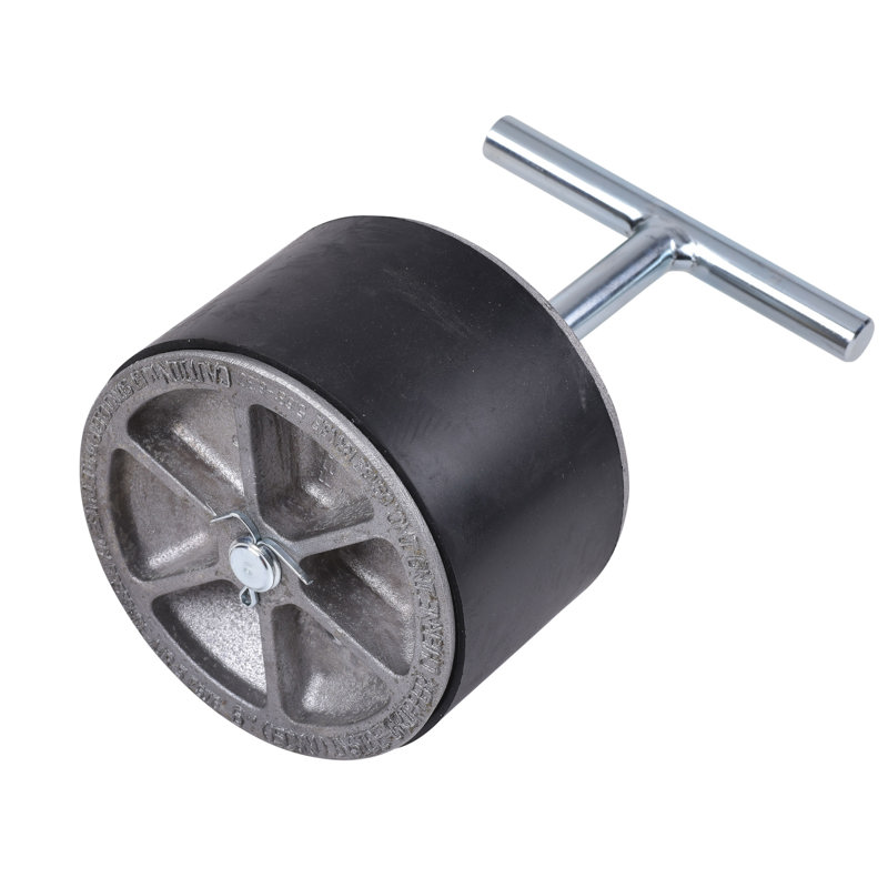 272-949_b.jpg - Cherne® 6" Aluminum T-Handle Gripper® Plug (With Bypass)