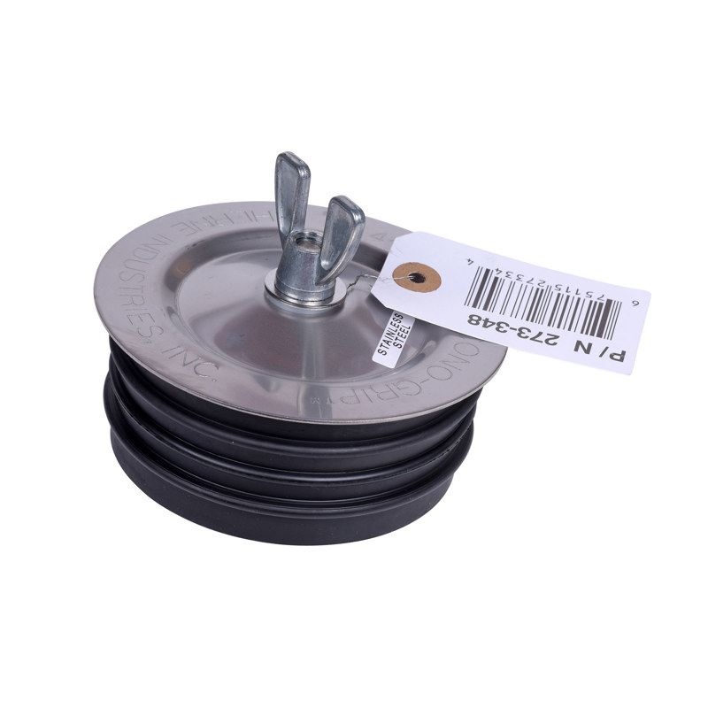 273-348_h.jpg - Cherne® 1-1/2" Stainless Steel Econ-O-Grip® Plug