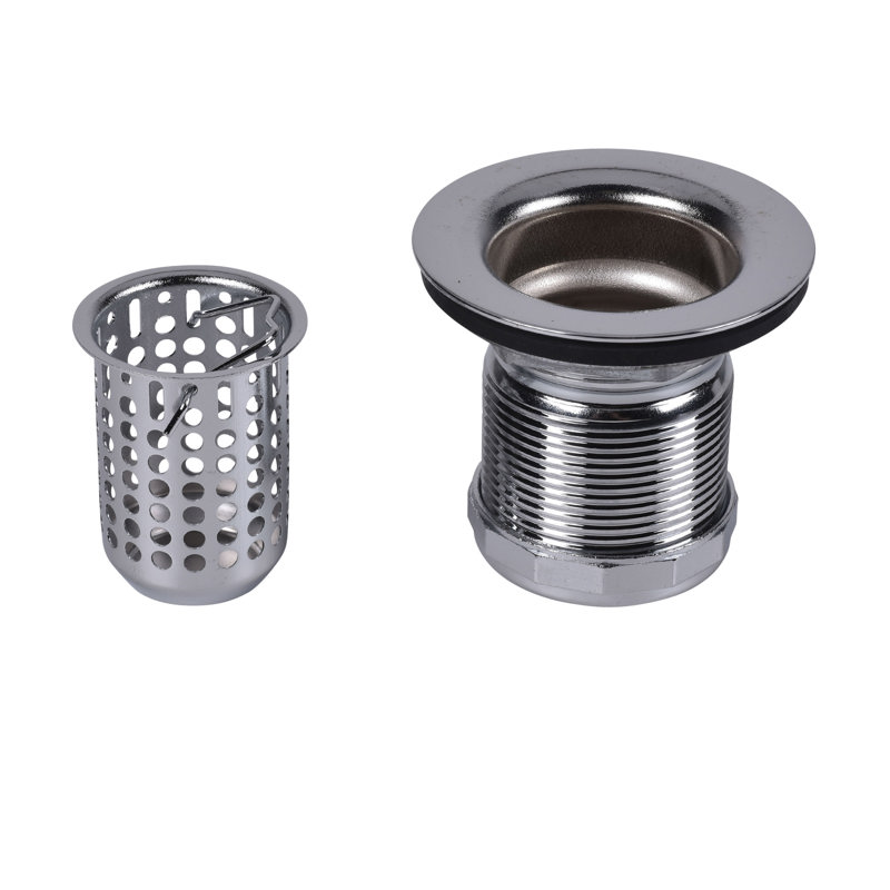 3785A_r.jpg - Dearborn® Standard Bar Sink Strainer, Brass Body and Crumb Cup. Length -2-1/8"