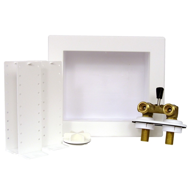 38535_image.jpg - Oatey® Quadtro, Single Lever, F1807 CPVC Washing Machine Outlet Box – Standard Pack