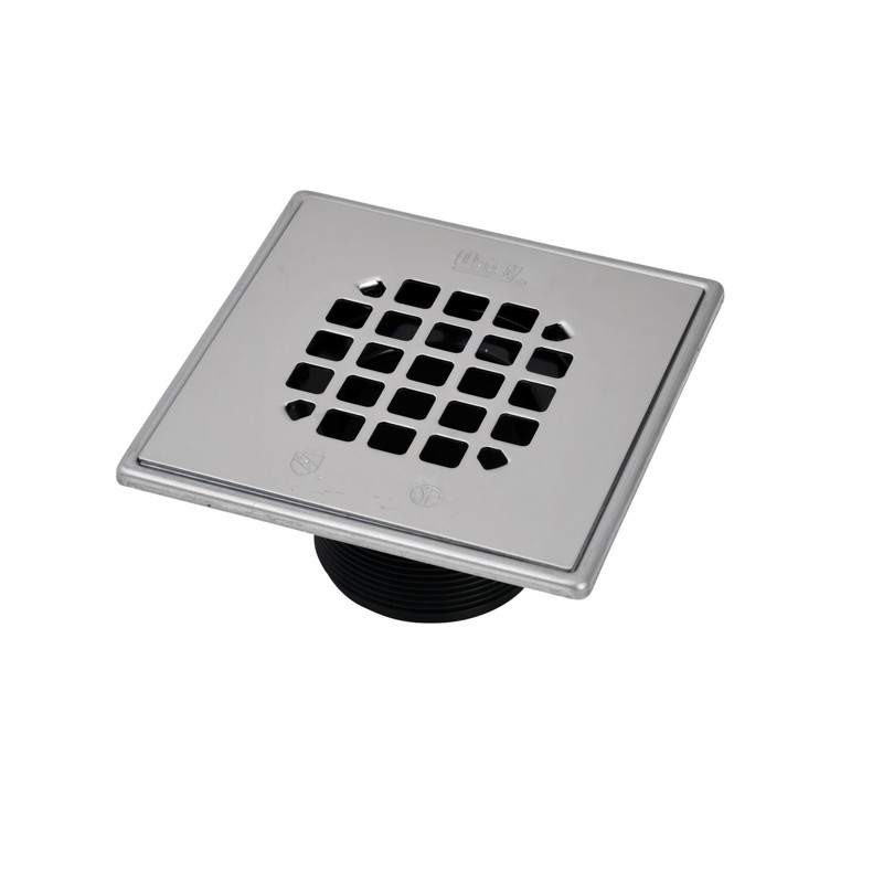 42288_h.jpg - Oatey® ABS Square Barrel Only Polished Stainless Steel Snap-In Strainer with Ring
