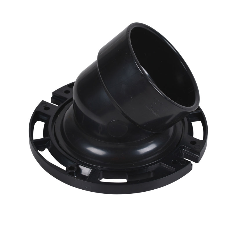 43815_b.jpg - Oatey® 3 in. or 4 in. ABS 45° Closet Flange with Plastic Ring without Test Cap