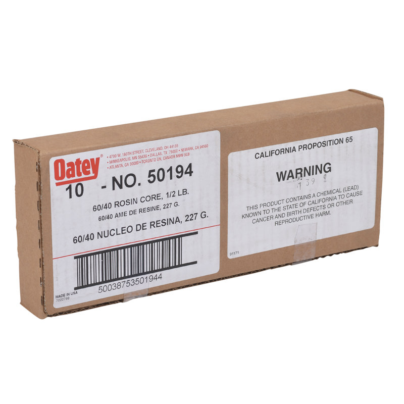 50194_p.jpg - Oatey® 1/2 lb. 60/40 Rosin Core Solder