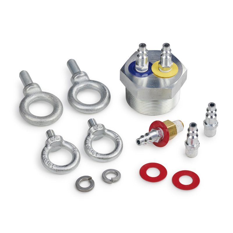 675115028609_H_001.jpg - Cherne® 2 in. M NPT Plug Conversion Kit with Quick-Disconnect Fittings
