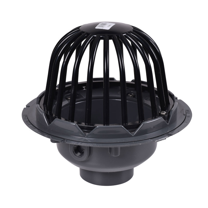 78013_h.jpg - Oatey® 2" PVC Roof Drain w/ ABS Dome & Dam Collar