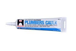 032628256200_H_001.jpg - Hercules® 5.5 oz. Plumbers Caulk™ Clear - Tube Display