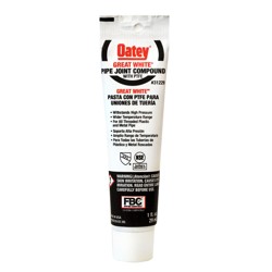 038753312293_H_001.jpg - Oatey® 1 oz. Great White® Pipe Joint Compound with PTFE