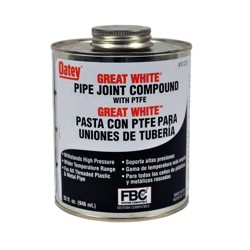 038753312330_H_001.jpg - Oatey® 32 oz. Great White® Pipe Joint Compound with PTFE