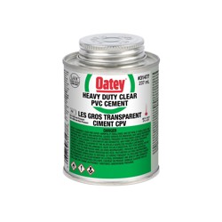 Oatey® Heavy Duty Clear PVC Cement | Oatey