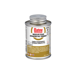 Oatey® Regular Clear Advanced PVC Cement | Oatey