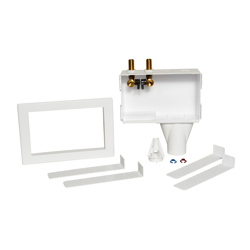 038753386317_H_001.jpg - Oatey® Eliminator, 1/4 Turn, Copper, Top Mount, Washing Machine Outlet Box  - Standard Pack