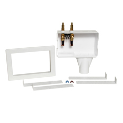 038753386577_H_001.jpg - Oatey® Eliminator, 1/4 Turn, F1807, Hammer, Top Mount, Washing Machine Outlet Box - Contractor Pack