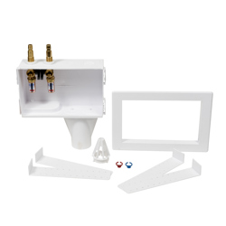 038753386768_H_001.jpg - Oatey® Eliminator, 1/4 Turn, F1960, Ham, Top Mount, Washing Machine Outlet Box - Standard Pack