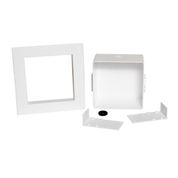 038753388069_H_001.jpg - Oatey® Square, Plain Box, No Valves, With Grommet - Standard Pack