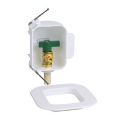 038753391373_H_001.jpg - Oatey® I2K, 1/4 Turn, CPVC, Low Lead, Ice Maker Outlet Box - Contractor Pack