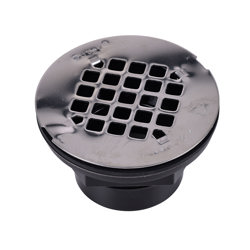 038753420936_H_001.jpg - Oatey® 2 in. 101 PS ABS Solvent Weld Shower Drain with Stainless Steel Strainer