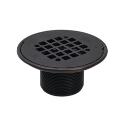038753422985_H_001.jpg - Oatey® ABS Round Barrel Only Oil Rubbed Bronze Snap-In Strainer with Ring