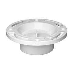 038753435077_H_001.jpg - Oatey® 3 in. PVC Closet Flange with Plastic Ring and Test Cap