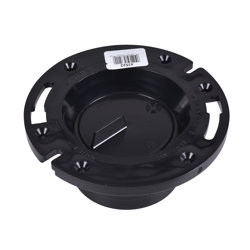 038753435220_H_001.jpg - Oatey® 3 in. or 4 in. ABS Long Pattern Closet Flange with Plastic Ring and Test Cap