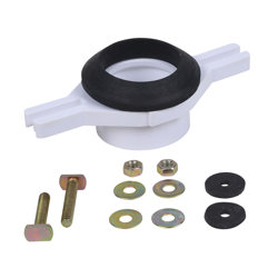 038753435411_H_001.jpg - Oatey® 2 in. PVC Horizontal Adjustable Urinal Flange Kit