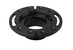 038753435848_H_001.jpg - Oatey® 3 in. ABS Spigot Fit Closet Flange with Plastic Ring