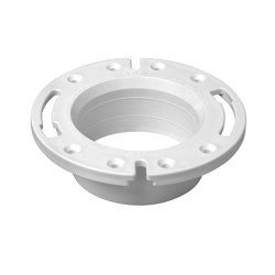 038753435879_H_001.jpg - Oatey® 4 in. PVC Spigot Fit Closet Flange with Plastic Ring
