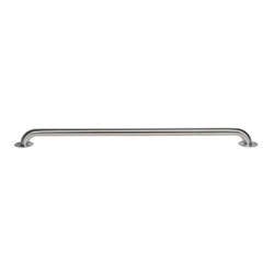 041193008565_H_001.jpg - Dearborn® 1-1/4" x 36" Stainless Steel Grab Bar w/ Exposed Flange, Satin Finish