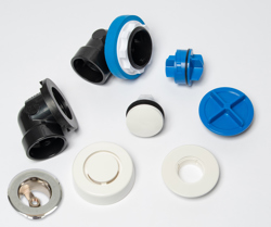 041193343215_H_001.jpg - Dearborn® True Blue® ABS Half Kit, Touch Toe Stopper, with Test Kit, Matte Black