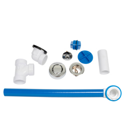 041193463036_H_001.jpg - Dearborn® True Blue® 24 in. FLEX PVC Full Kit, Touch Toe Stopper, Chrome