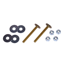 078864530650_H_001.jpg - Harvey™ 1/4 in. X 2 1/4 in. Brass Toilet Flange Bolt Set with Double Nuts and Washers