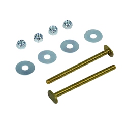 078864531251_H_001.jpg - Harvey™ 1/4 in. X 3 1/2 in. Brass Toilet Flange Bolt Set with Brass Bolts
