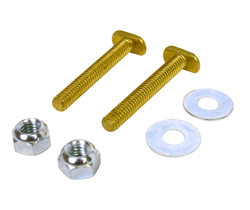 078864532050_H_001.jpg - Harvey™ 5/16 in. X 2 1/4 in. Brass Toilet Flange Bolt Set with Brass Bolts