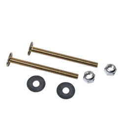 078864562453_H_001.jpg - Harvey™ 5/16 in. X 3 1/2 in. Plated Toilet Flange Set with Plated Bolts