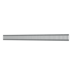 10_Linear_Covers_Vertical_Brushed_Stainless_Steel_Large_H_001.png - QuickDrain Linear Drain 56 in. Vertical Cover in Matte Black