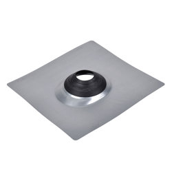 11958_h.jpg - Oatey® 3 in. – 4 in. Galvanized All-Flash® No-Calk 18 in. x 18 in. Base Roof Flashing