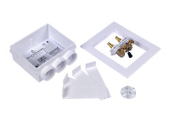 38538_h.jpg - Oatey® Quadtro, Single Lever, F1960 CPVC Washing Machine Outlet Box  – Standard Pack
