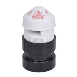 39018_h.jpg - Oatey® Sure-Vent® 1.5 in. – 2 in. 160 Branch, 24 Stack DFU Air Admittance Valve with ABS Schedule 40 adapter