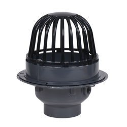 78034_h.jpg - Oatey® 4" PVC Roof Drain w/ ABS Dome & Dam Collar