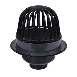 88043_h.jpg - Oatey® 3" or 4 " ABS Roof Drain w/ Cast Iron Dome & Dam Collar