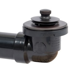 A9860RBStopperClose.jpg - Dearborn® True Blue® ABS Full Kit, Uni-Lift Stopper, with Test Kit, Oil Rubbed Bronze