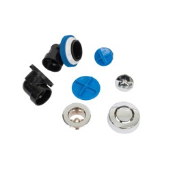 A9960CPX.jpg - Dearborn® True Blue® ABS Half Kit,Uni-Lift  Stopper,withTest Kit, Chrome, Zinc