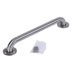 DB7416_h.jpg - Dearborn® 1-1/4 in. x 24 in. Stainless Steel Grab Bar w/ Concealed Flange, Satin Finish